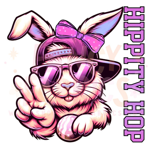 Hippity Hop (Girl) | Child Size | DTF Transfer