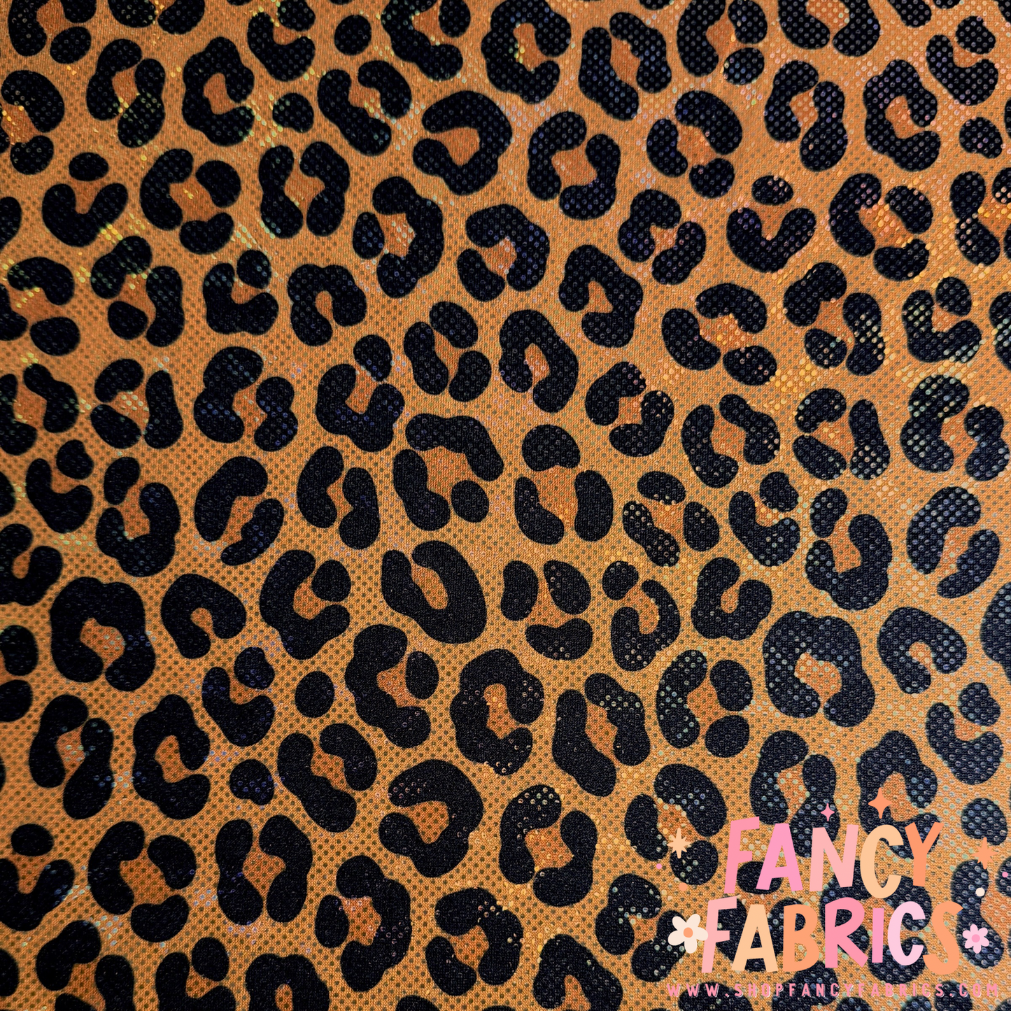 Cheetah | 6x6 Scaling | Printed Shattered Holographic | Ready To Ship