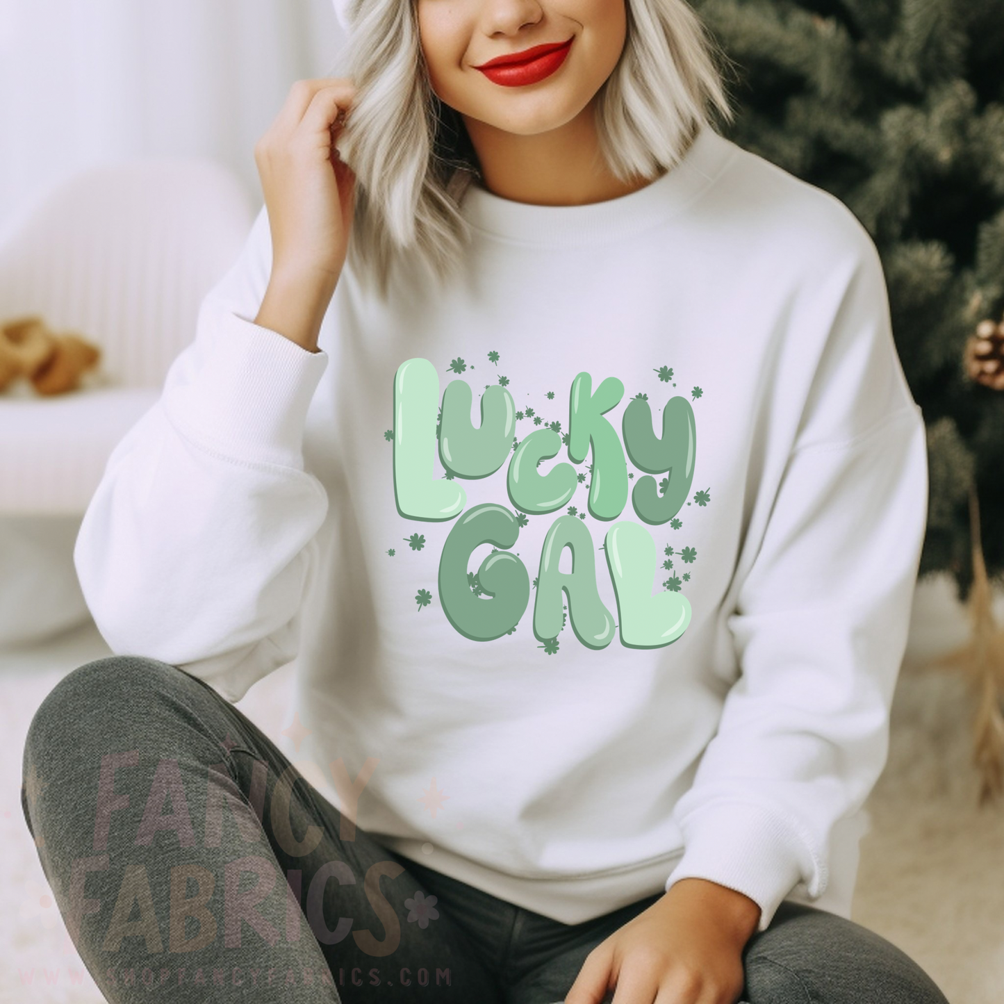Lucky Gal | Adult Size | DTF Transfer | Ready To Ship