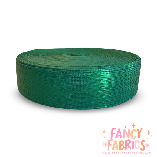 Green | 1.5" + 3" | Shimmer Ribbon | Ready To Ship