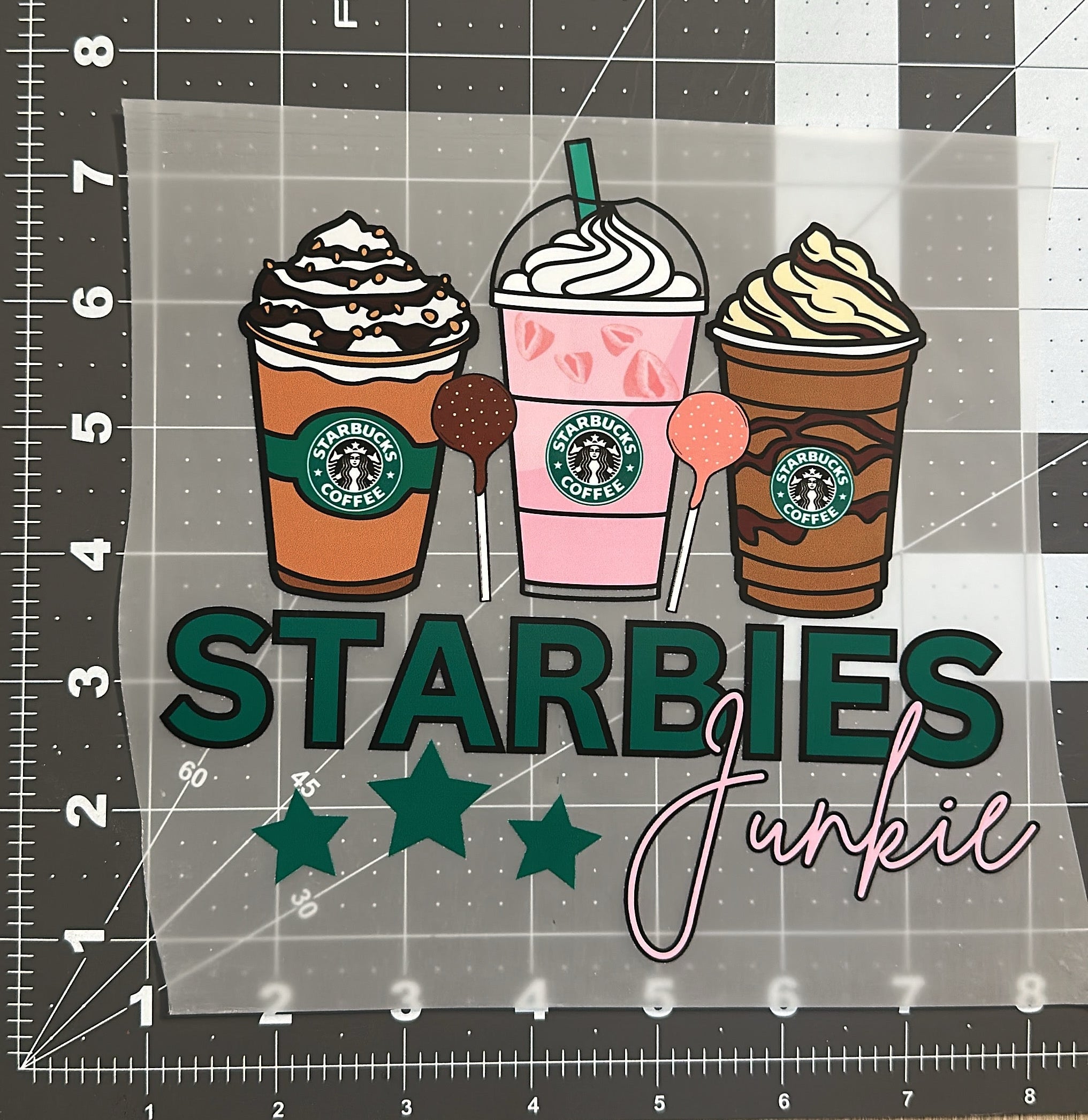 Starbies Junkie | Child Size | DTF Transfer