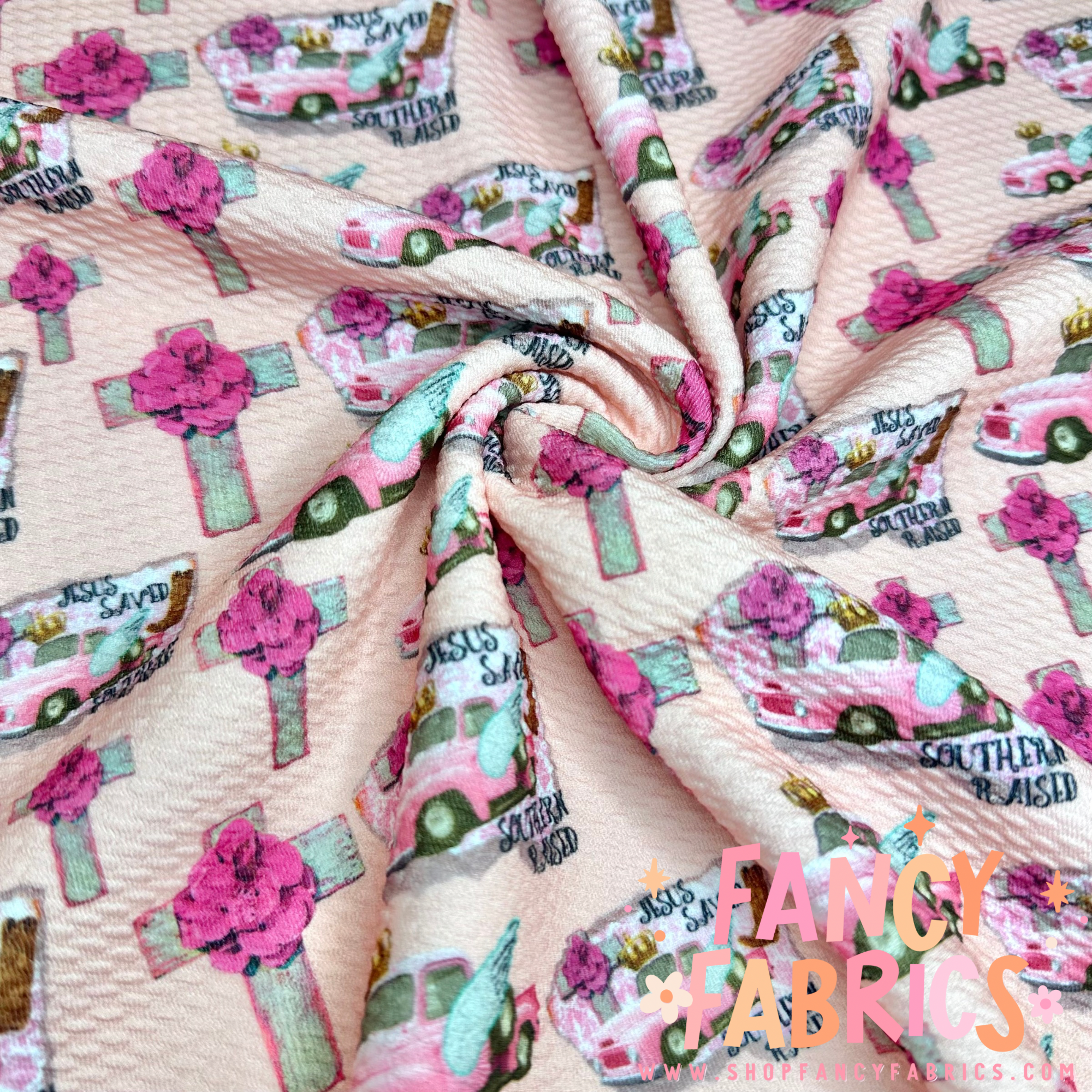 Jesus Saved Southern Raised | 4x4 Scaling | Bullet | Ready To Ship