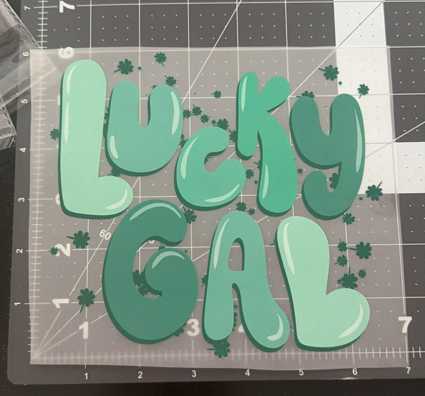 Lucky Gal | Child Size | DTF Transfer