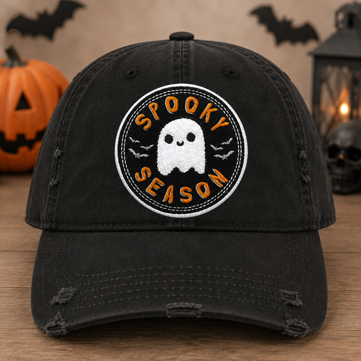 Spooky Season (Ghost) | Iron On Patch