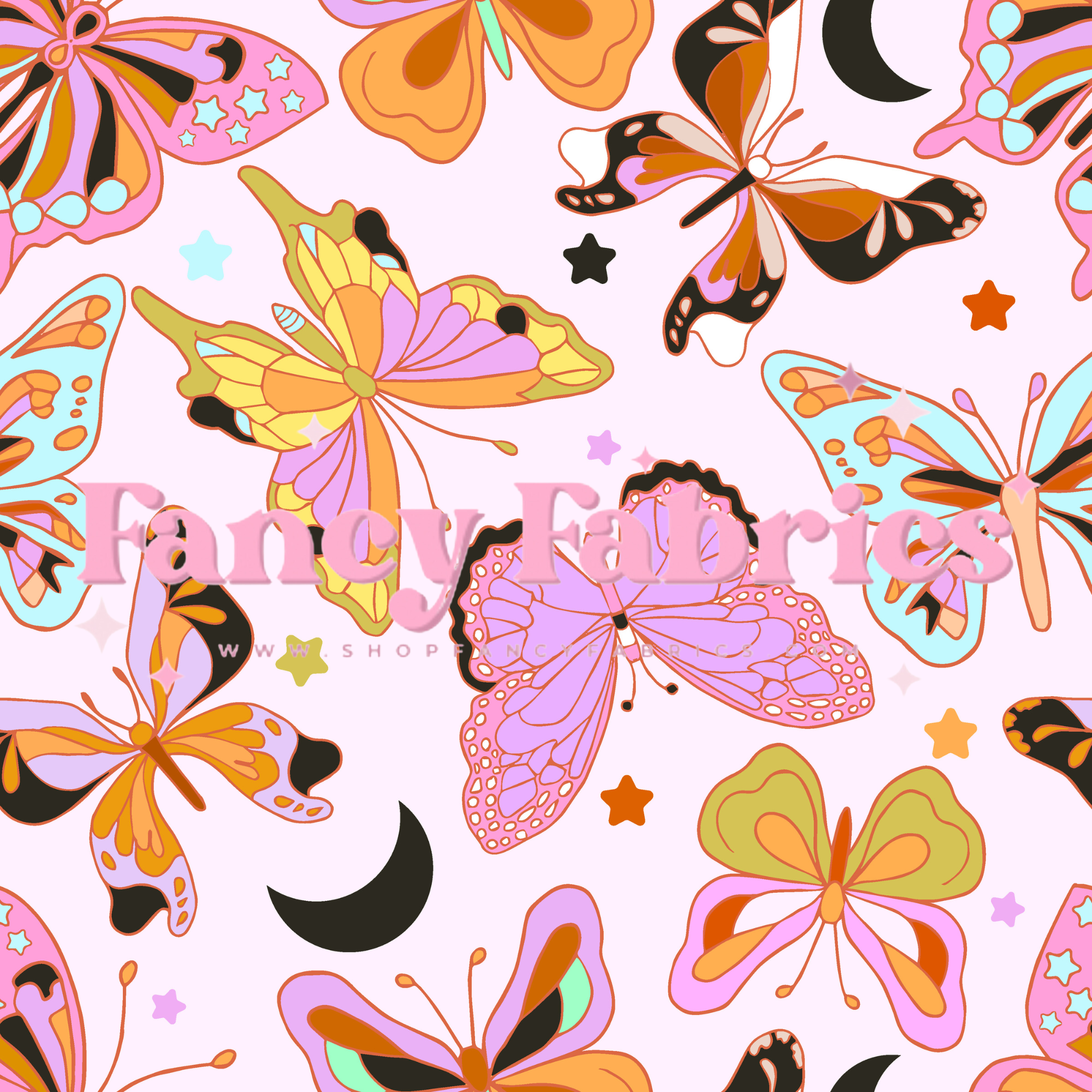Muse Bloom | Sassy Butterflies | PREORDER | By The Yard