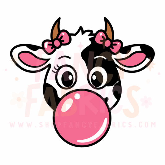 Bubble Cow | Toddler Size | DTF Transfer