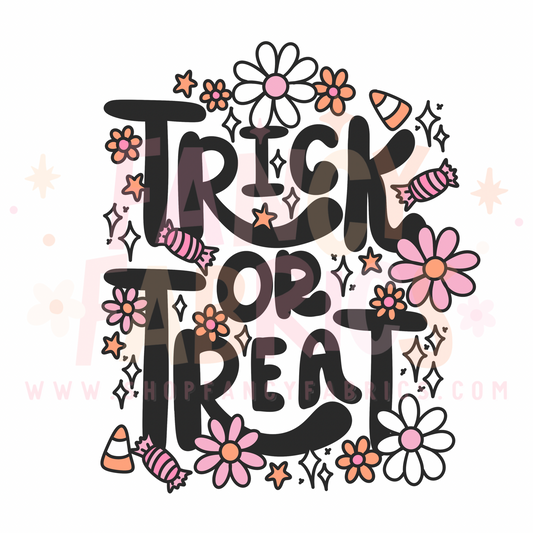 Trick Or Treat | Toddler Size | DTF Transfer