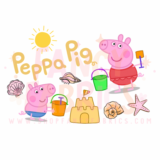 Beach Pigs | Child Size | DTF Transfer