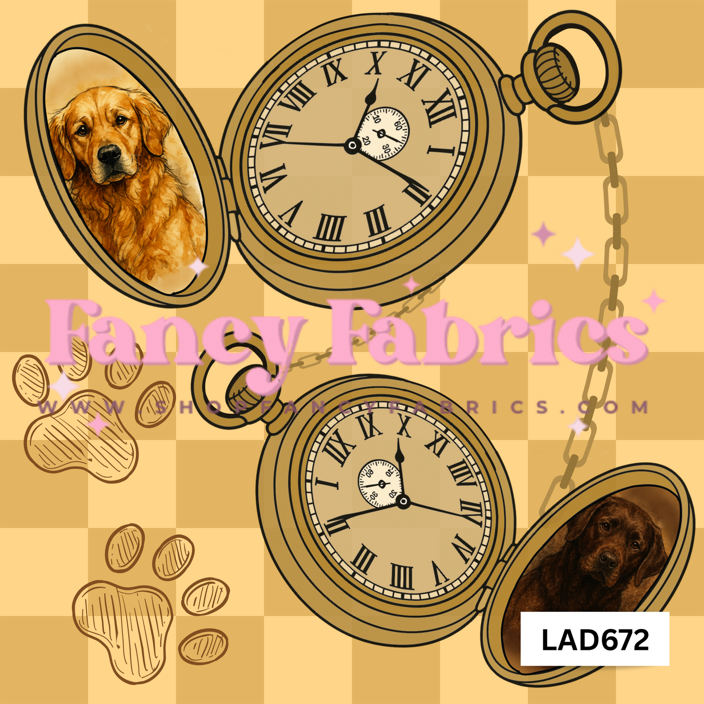 LAD672 | PREORDER | Fabric By The Yard