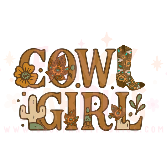Cowgirl | Child Size | DTF Transfer