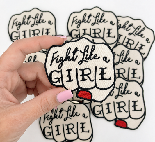 Fight Like a Girl | Iron On Patch