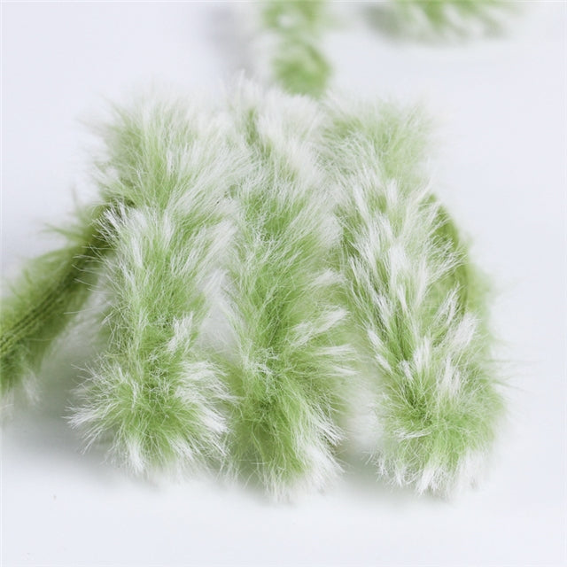 Green | Fur Trim | Ready To Ship