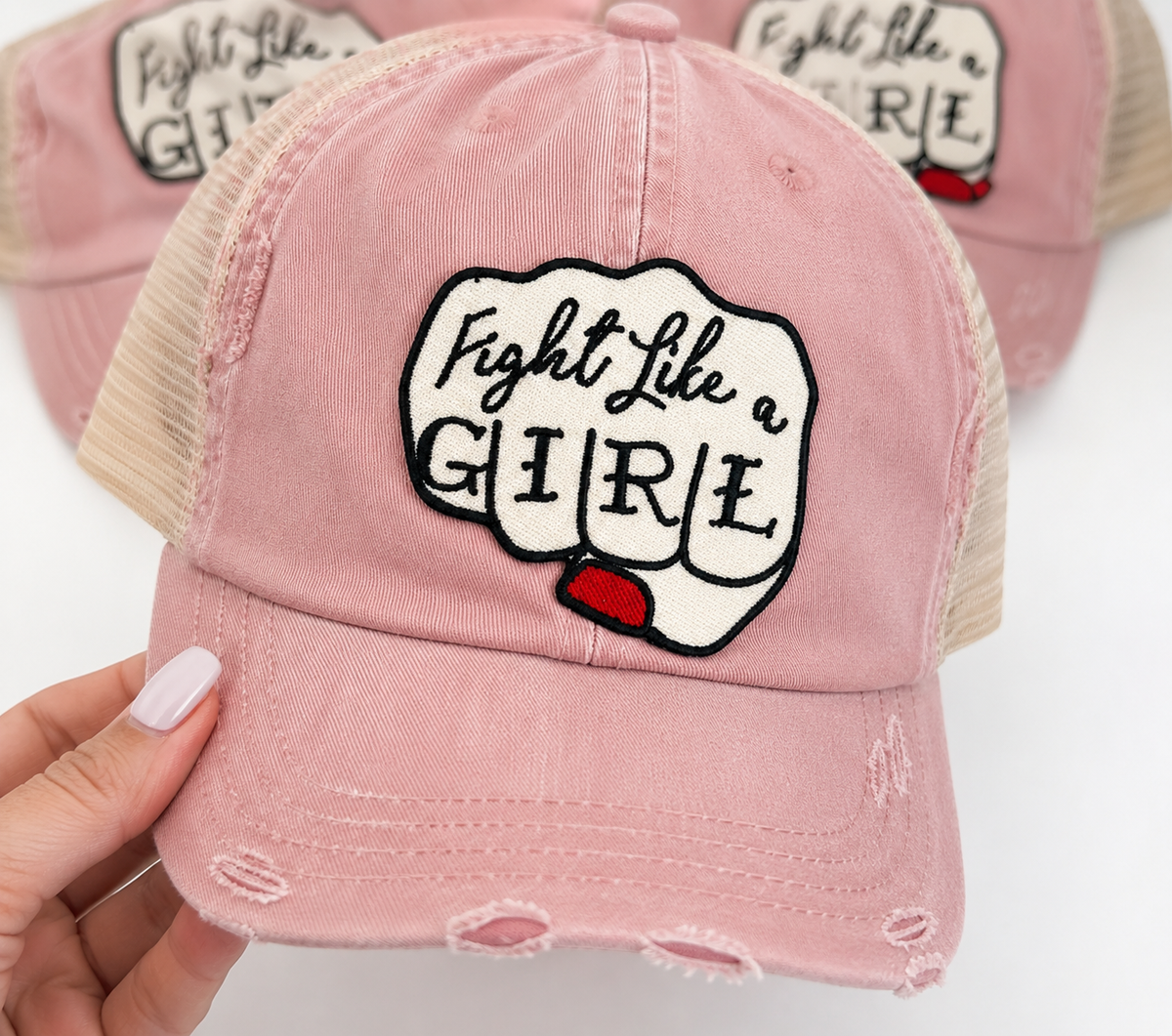 Fight Like a Girl | Iron On Patch