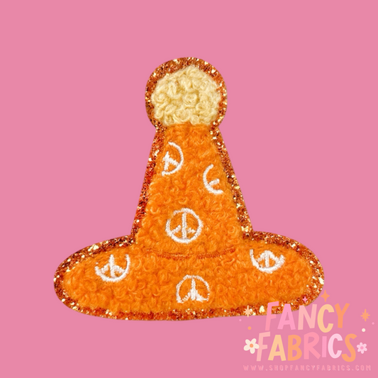 Peace Witch Hat | Iron On Patch