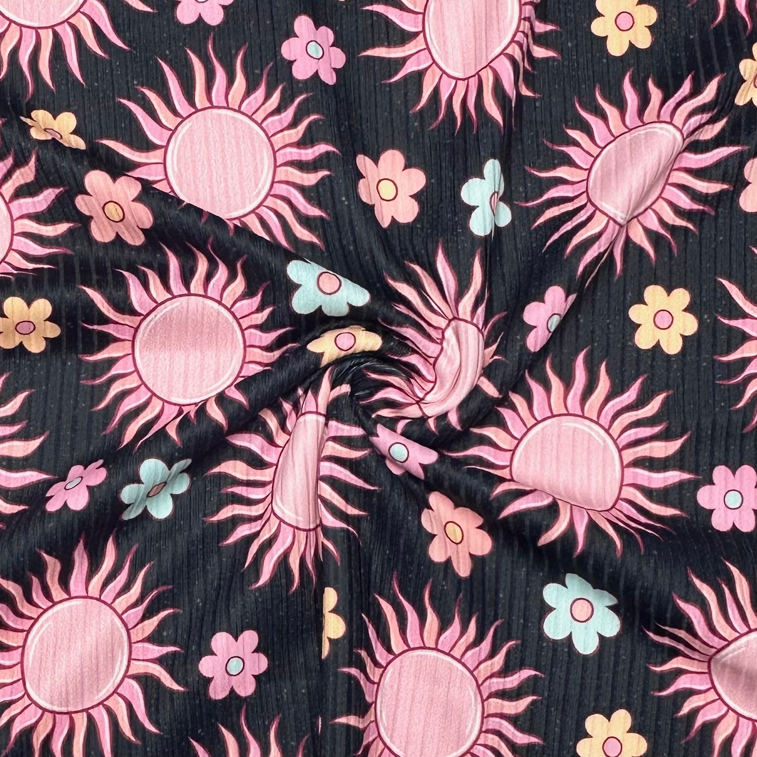 Pink Suns | 8x8 Scaling | Skinny Rib | Ready To Ship