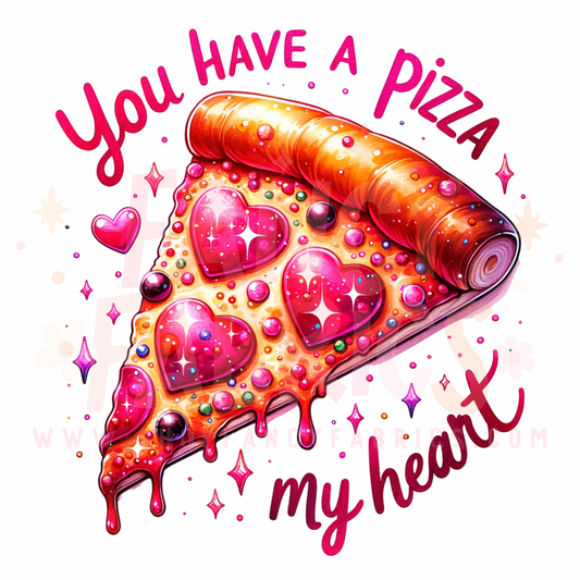 Pizza My Heart | Toddler Size | DTF Transfer