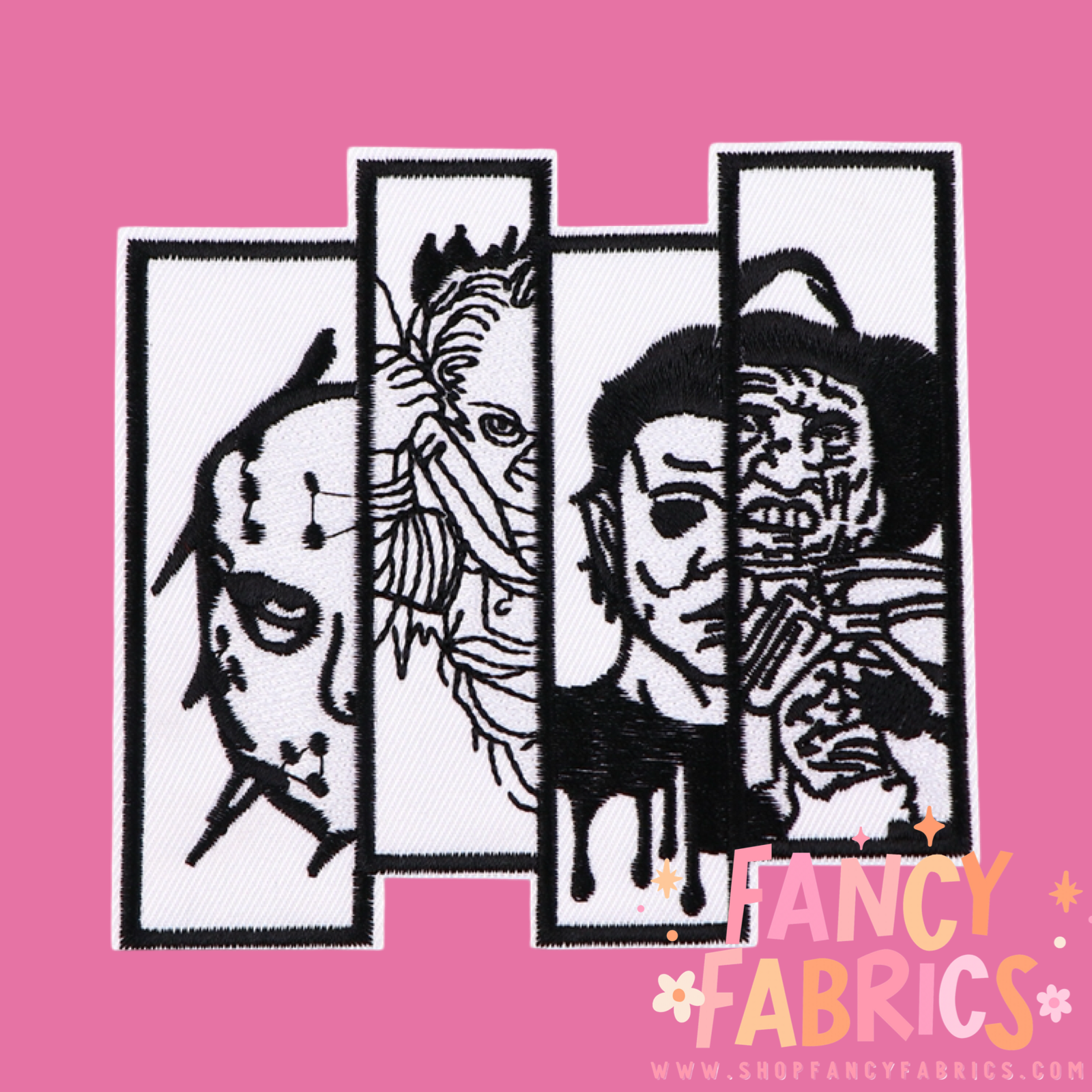 Horror Faces | Iron On Patch