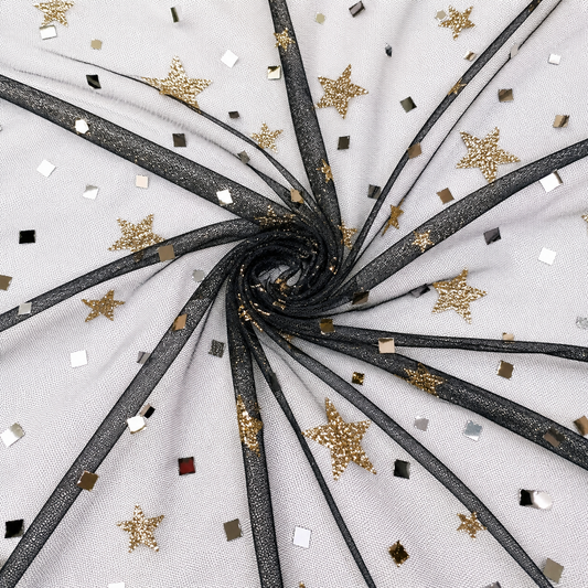 Sparkly Stars | Mesh | Ready To Ship