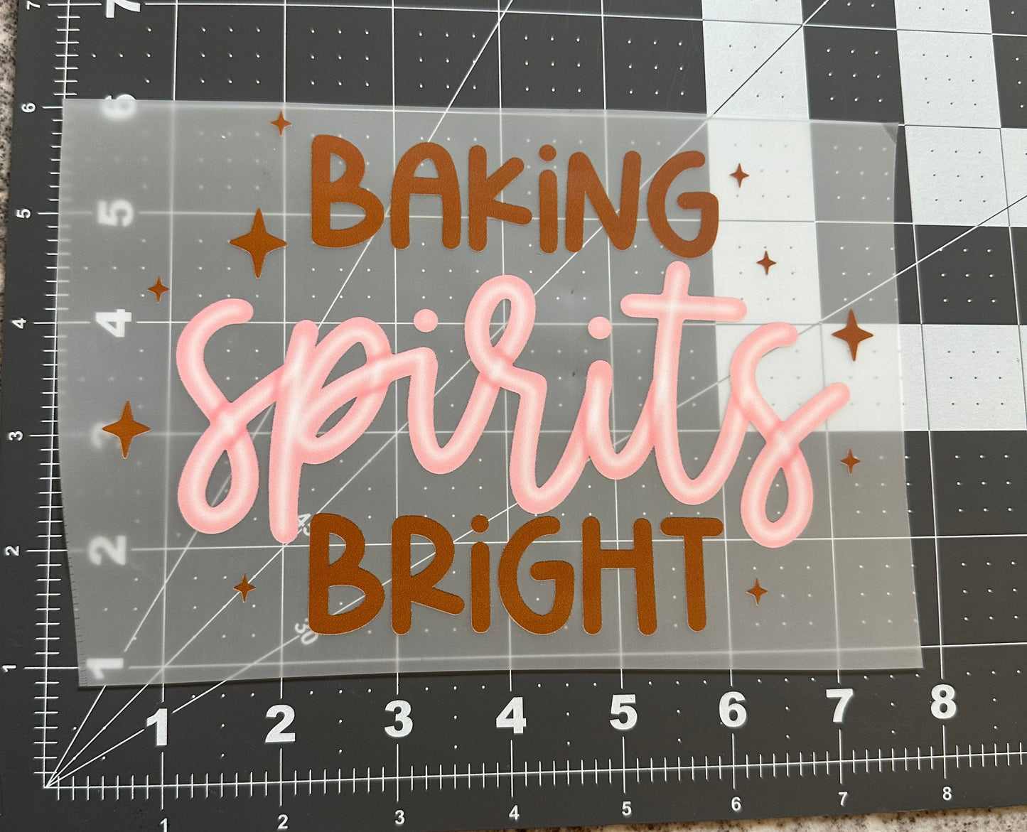 Baking Spirits Bright | Child Size | DTF Transfer