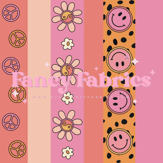 Lauren Liza Designs | Retro Stripes 3 | PREORDER | By The Yard