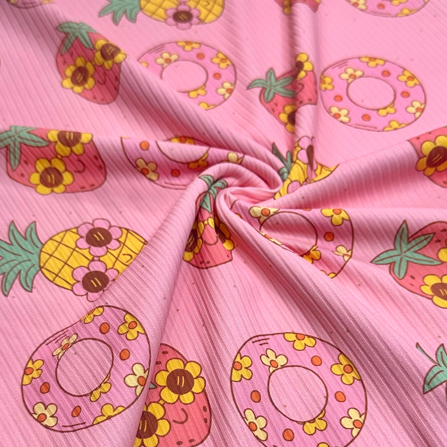 Pool Fruit | 6x6 Scaling | Skinny Rib | Ready To Ship