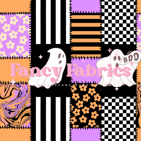 Ghost Patchwork | PREORDER | By The Yard