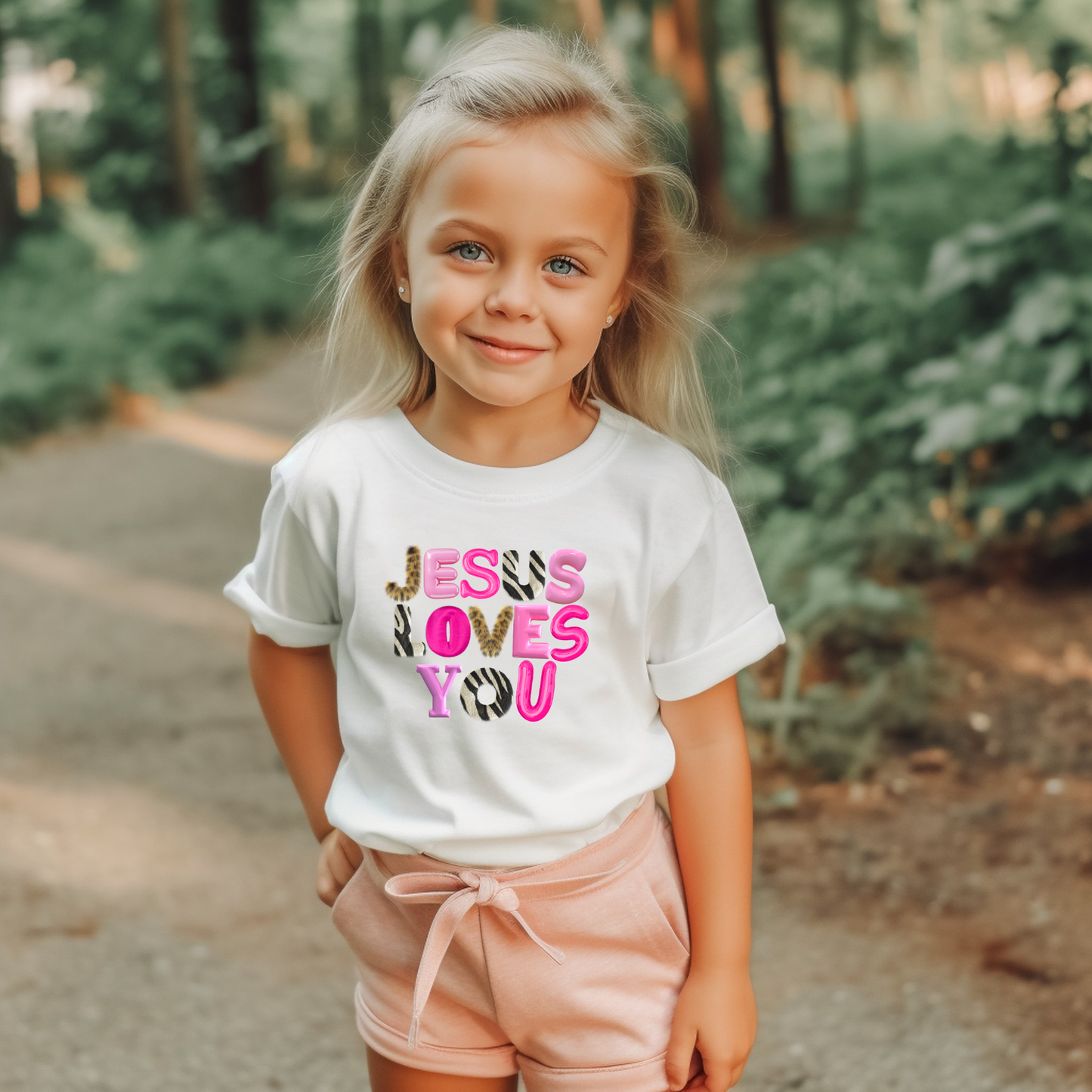 Jesus Loves You | Child Size | DTF Transfer