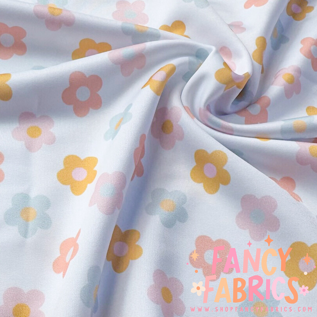 Boho Daisies | Swim | 6x6 Scaling | Ready To Ship