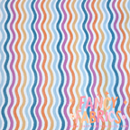 Rainbow Waves | 6x6 Scaling | Skinny Rib | Ready To Ship