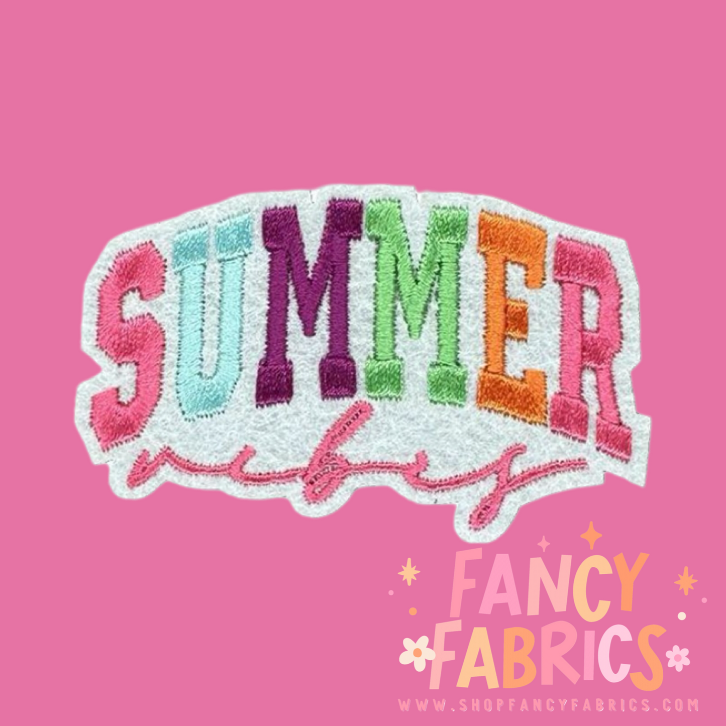 Summer Vibes | Iron On Patch