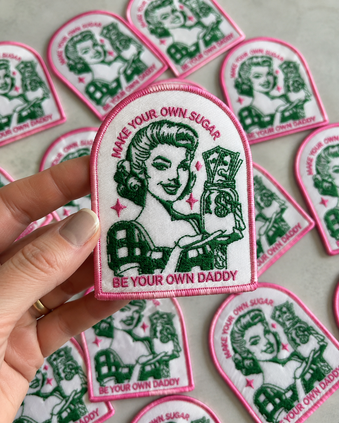Make Your Own Sugar | Iron On Patch