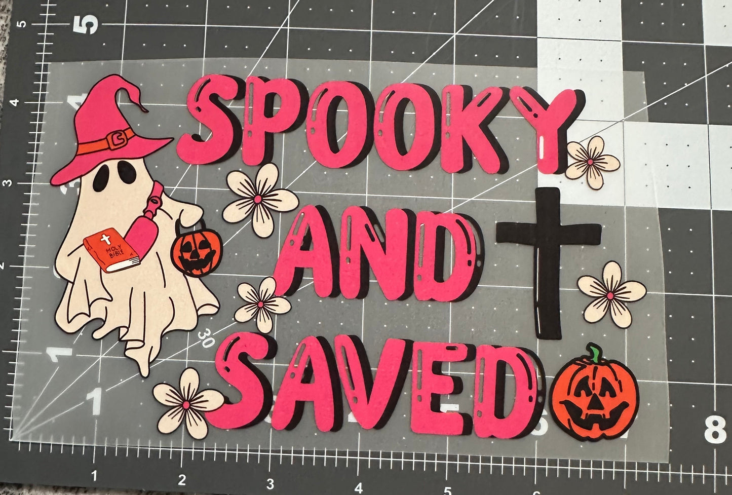 Spooky & Saved | Child Size | DTF Transfer