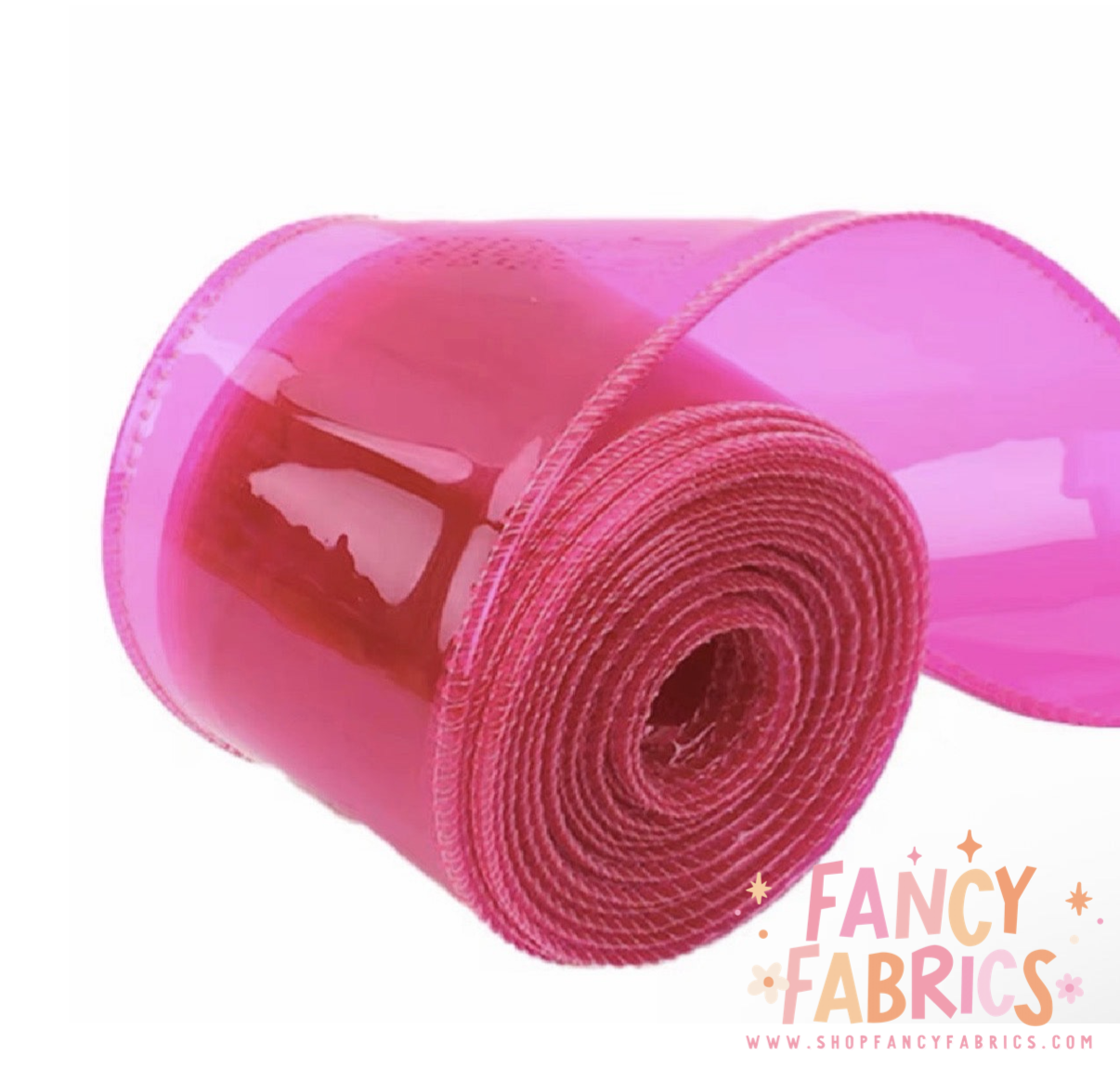 Dark Pink | 2" Jelly Ribbon | Printed Ribbon | Ready To Ship