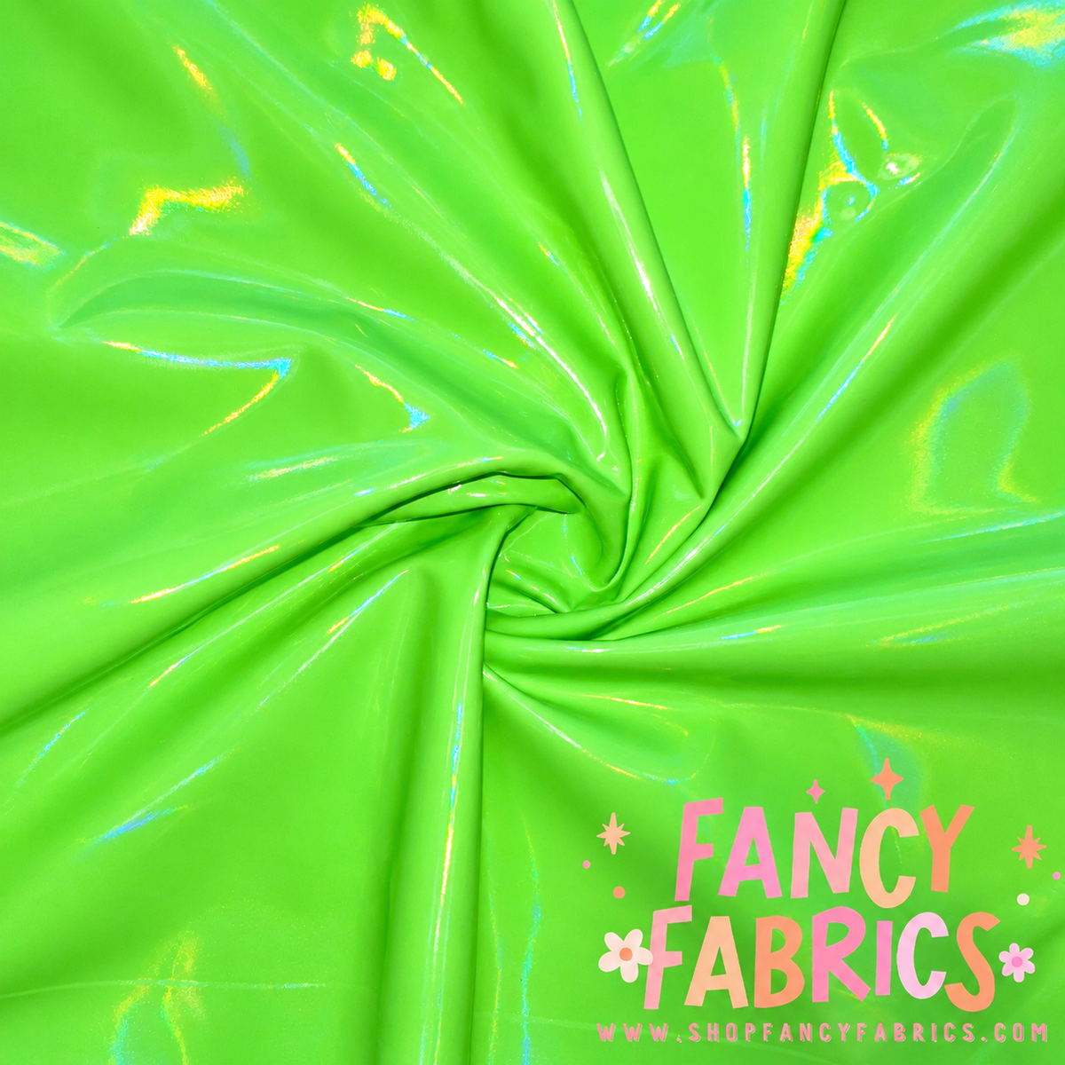 Neon Green | Holo Plastics | Ready To Ship