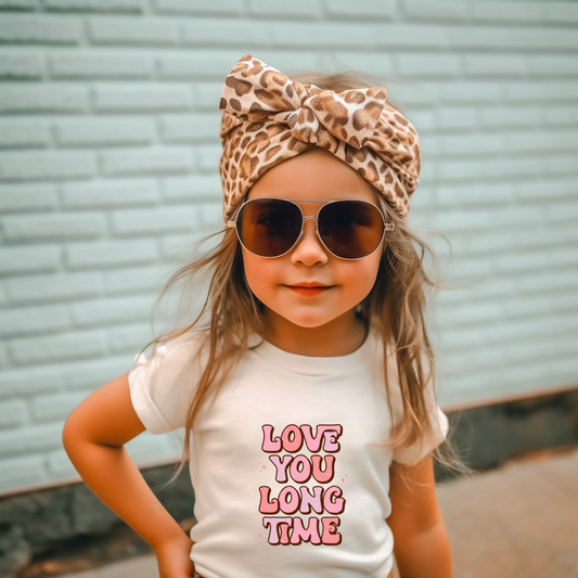 Love You Long Time | Child Size | DTF Transfer