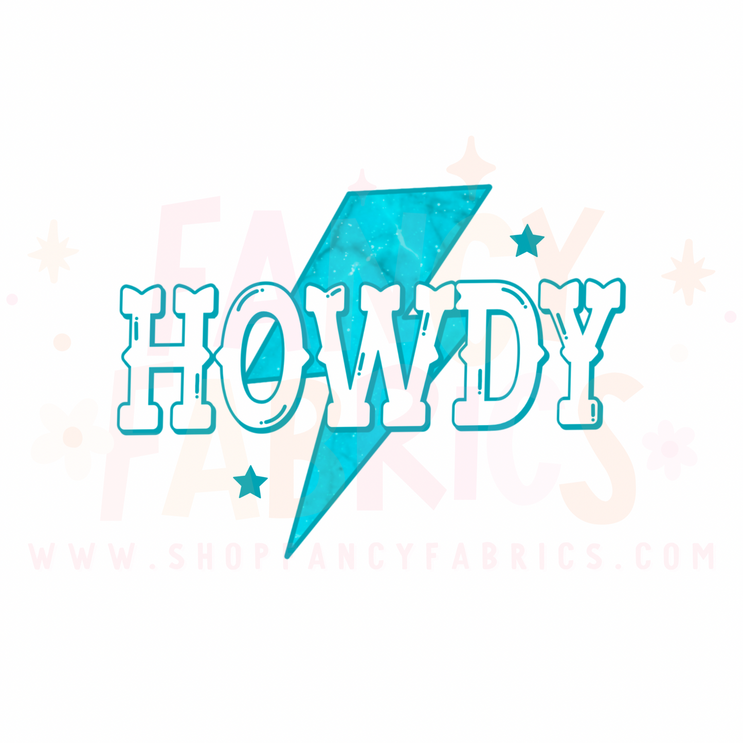 Howdy Bolt | Toddler Size | DTF Transfer