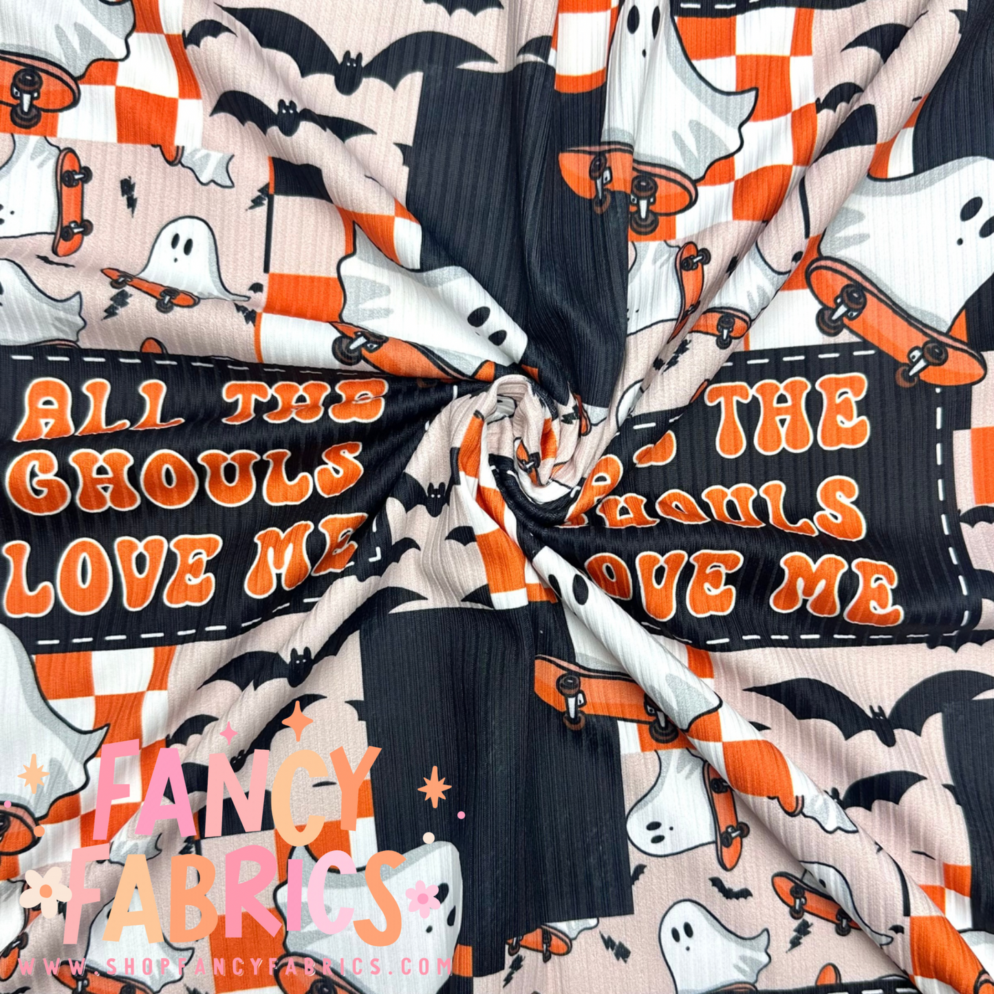 Ghouls Love Me | 8x8 Scaling | Skinny Rib | Ready To Ship