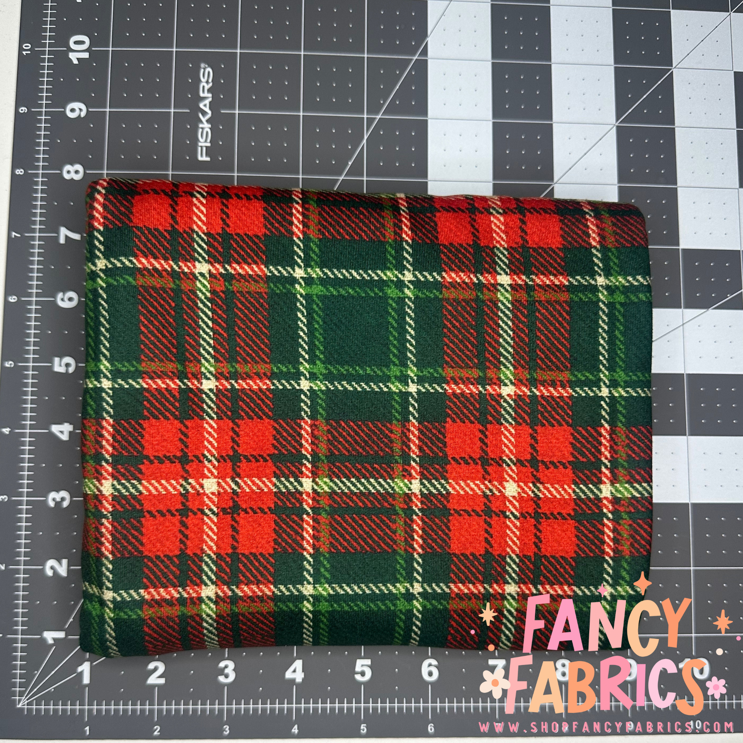 Classic Christmas Plaid | 8x8 Scaling | DBP | Ready To Ship
