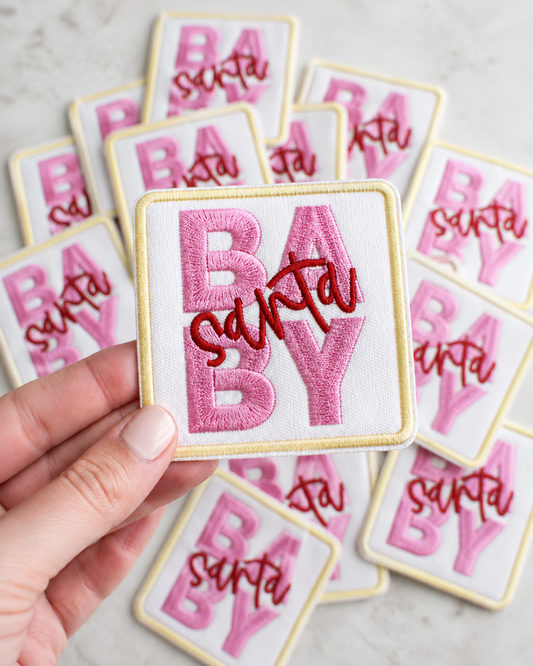 Santa Baby | Iron On Patch