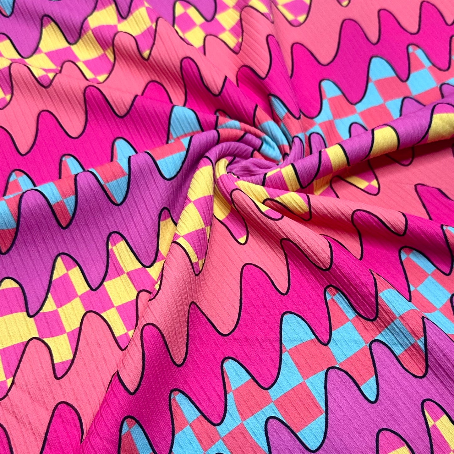 Trendy Waves | 6x6 Scaling | Skinny Rib | Ready To Ship