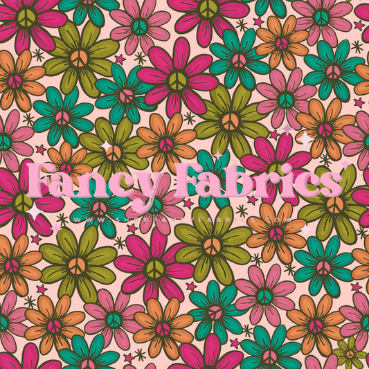 Hippie Floral | PREORDER | By The Yard