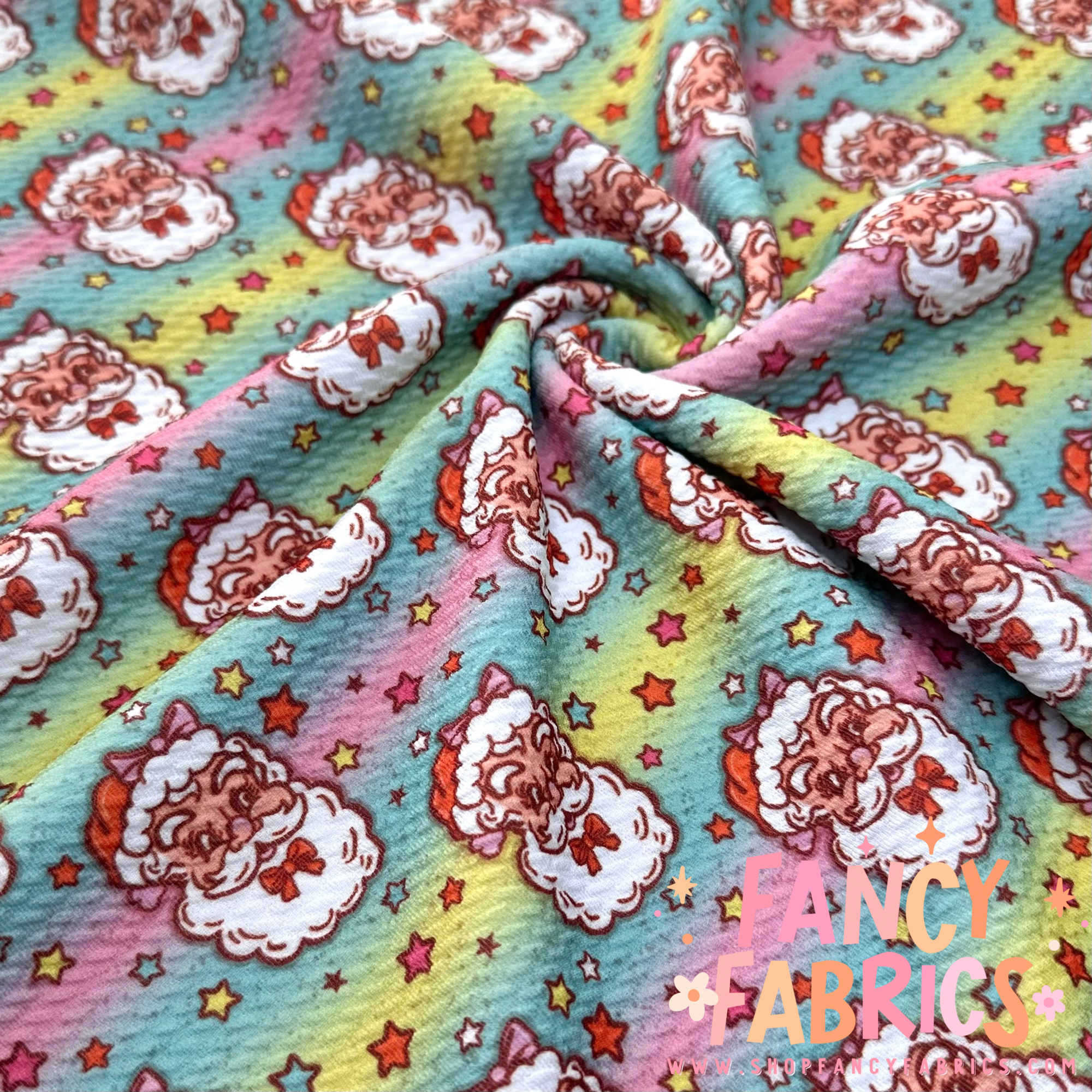 Ombré Santa | 3x3 Scaling | Bullet | Ready To Ship