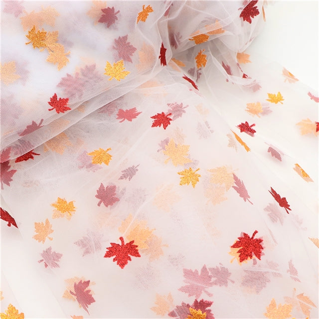 Glitter Leaves | Mesh | Ready To Ship