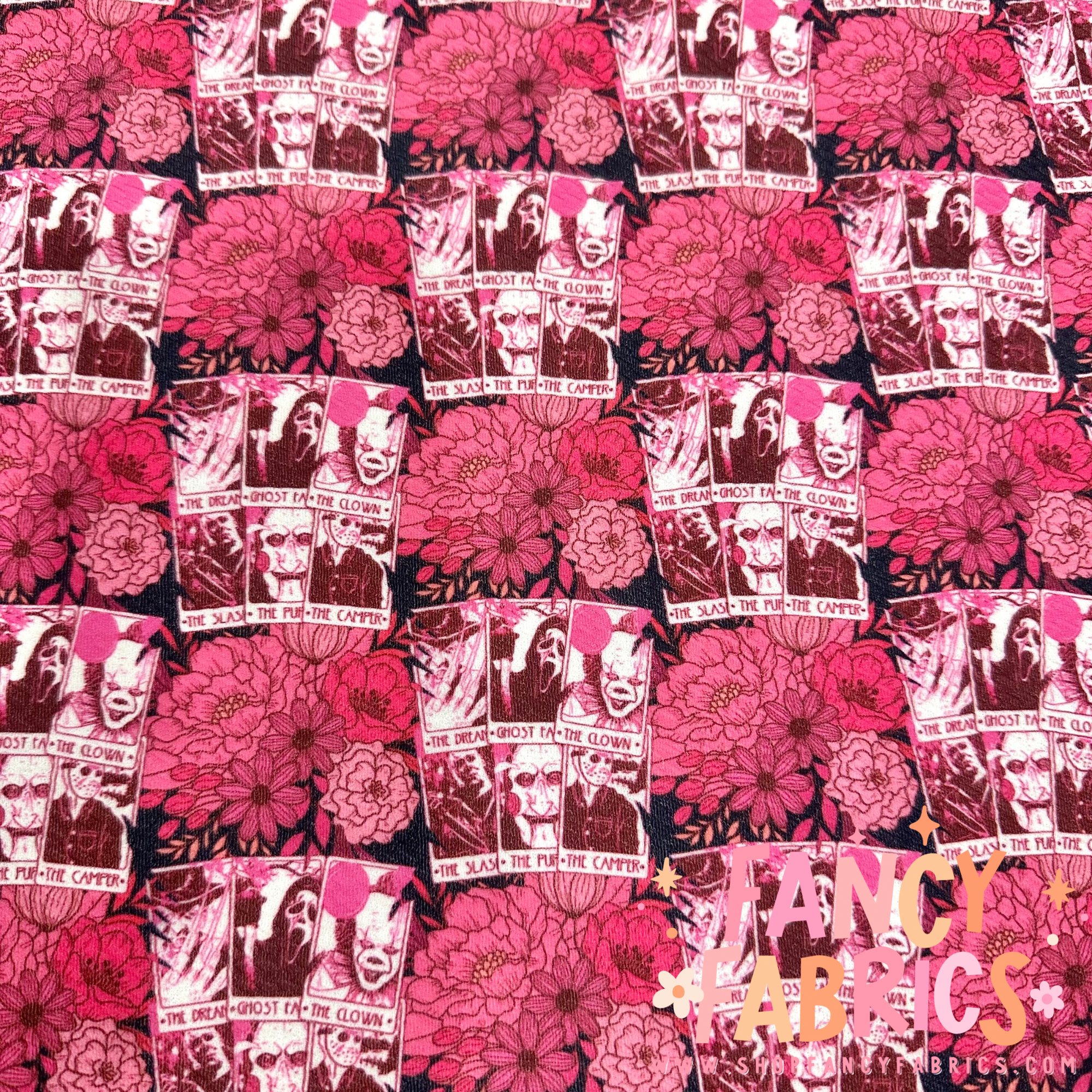 Horror Cards (Pink) | 4x4 Scaling | Bullet | Ready To Ship