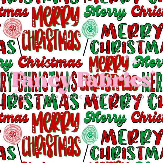 Creative Graphics | Merry Christmas Sayings | PREORDER | By The Yard