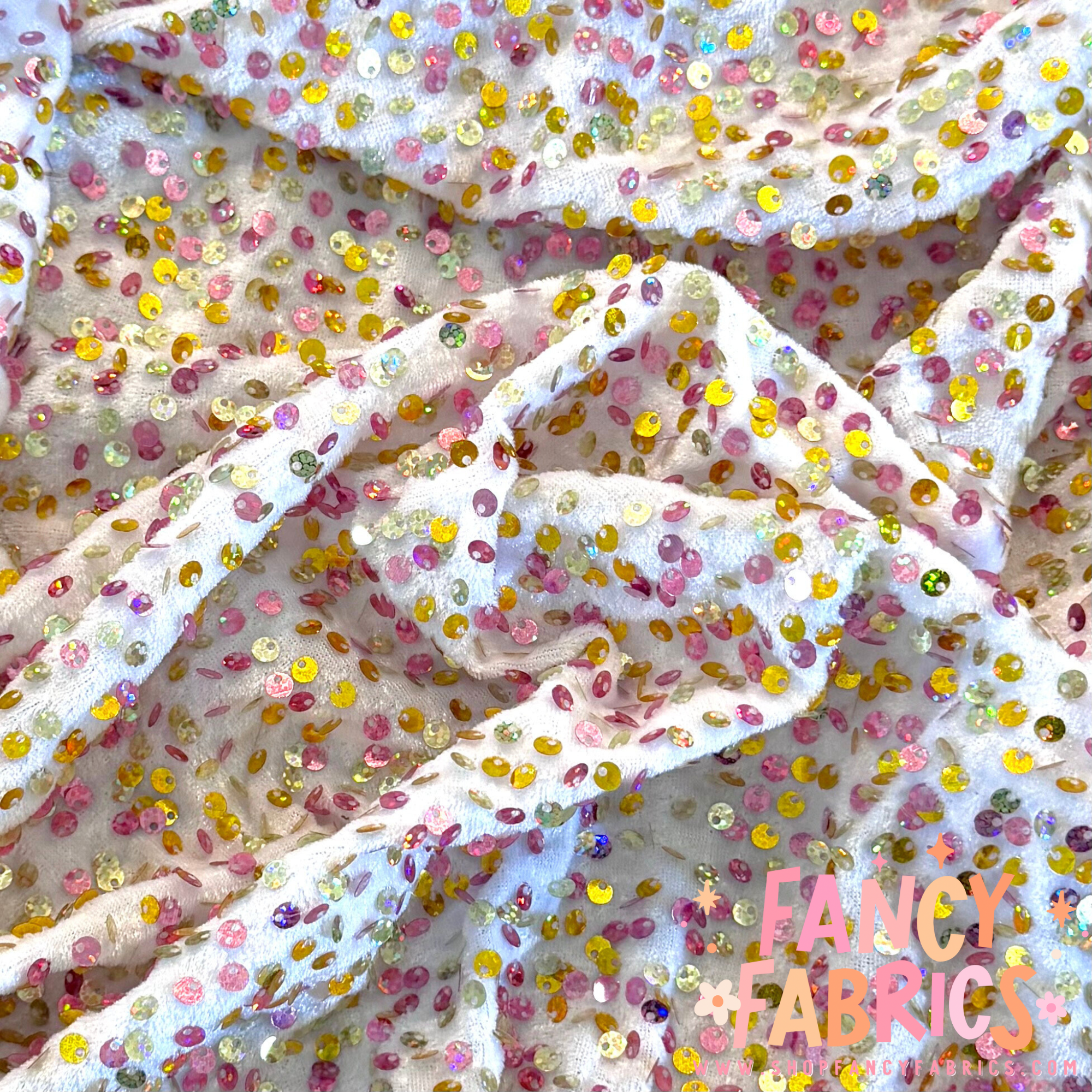 Dreamy | Stretch Sequin Velvet | Ready To Ship