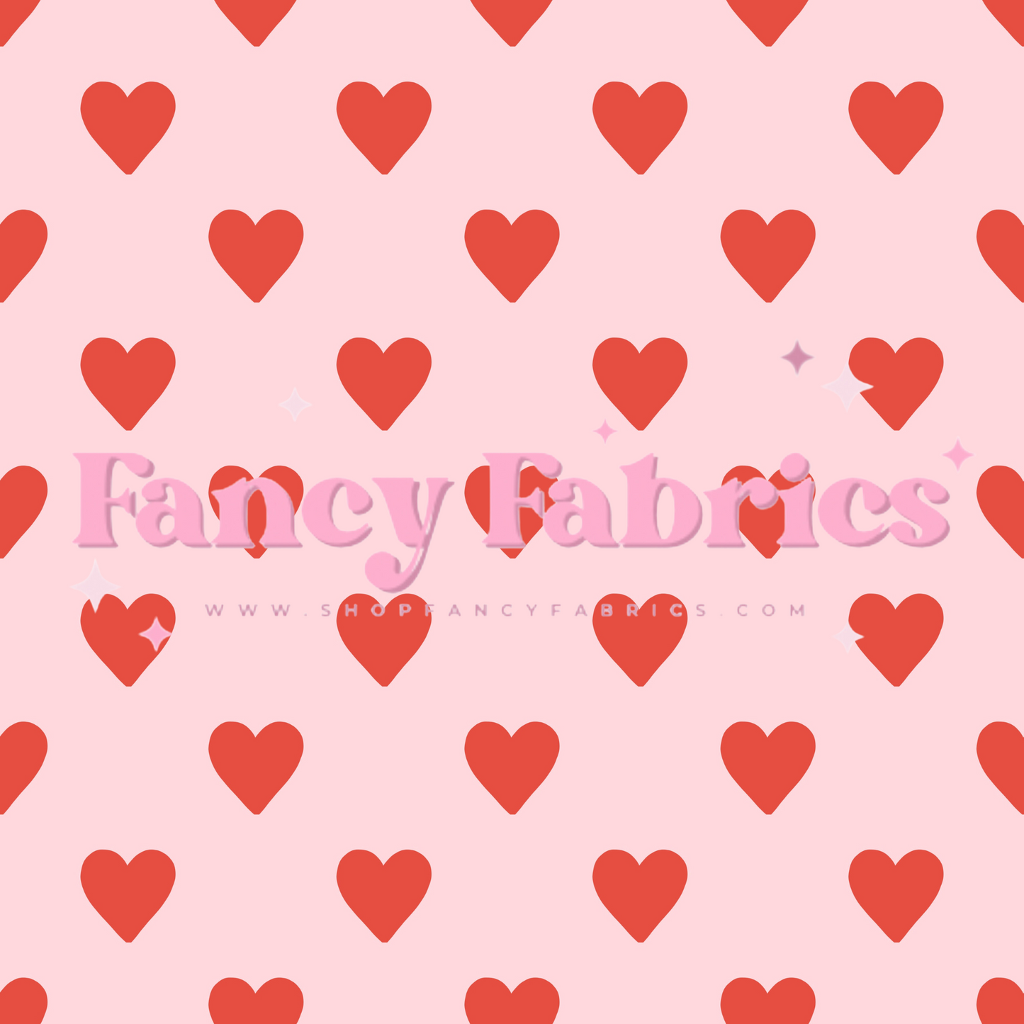 Heart Pattern | PREORDER | By The Yard