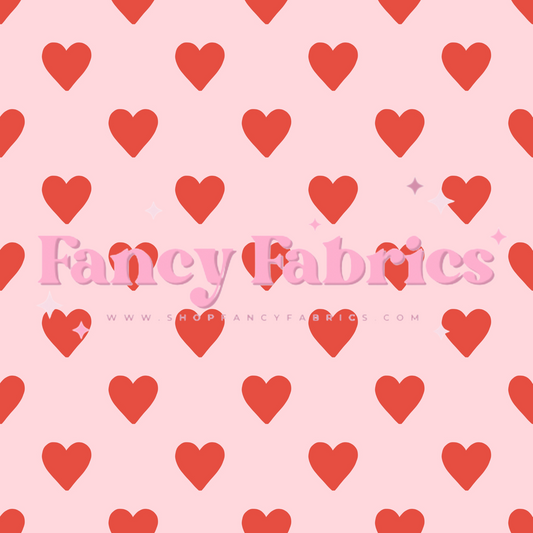 Heart Pattern | PREORDER | By The Yard