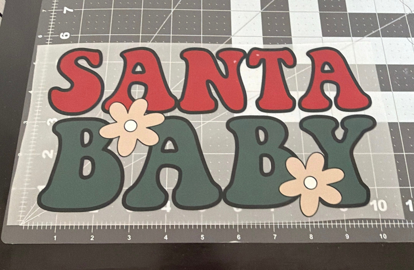 Santa Baby | Adult Size | DTF Transfer | Ready To Ship