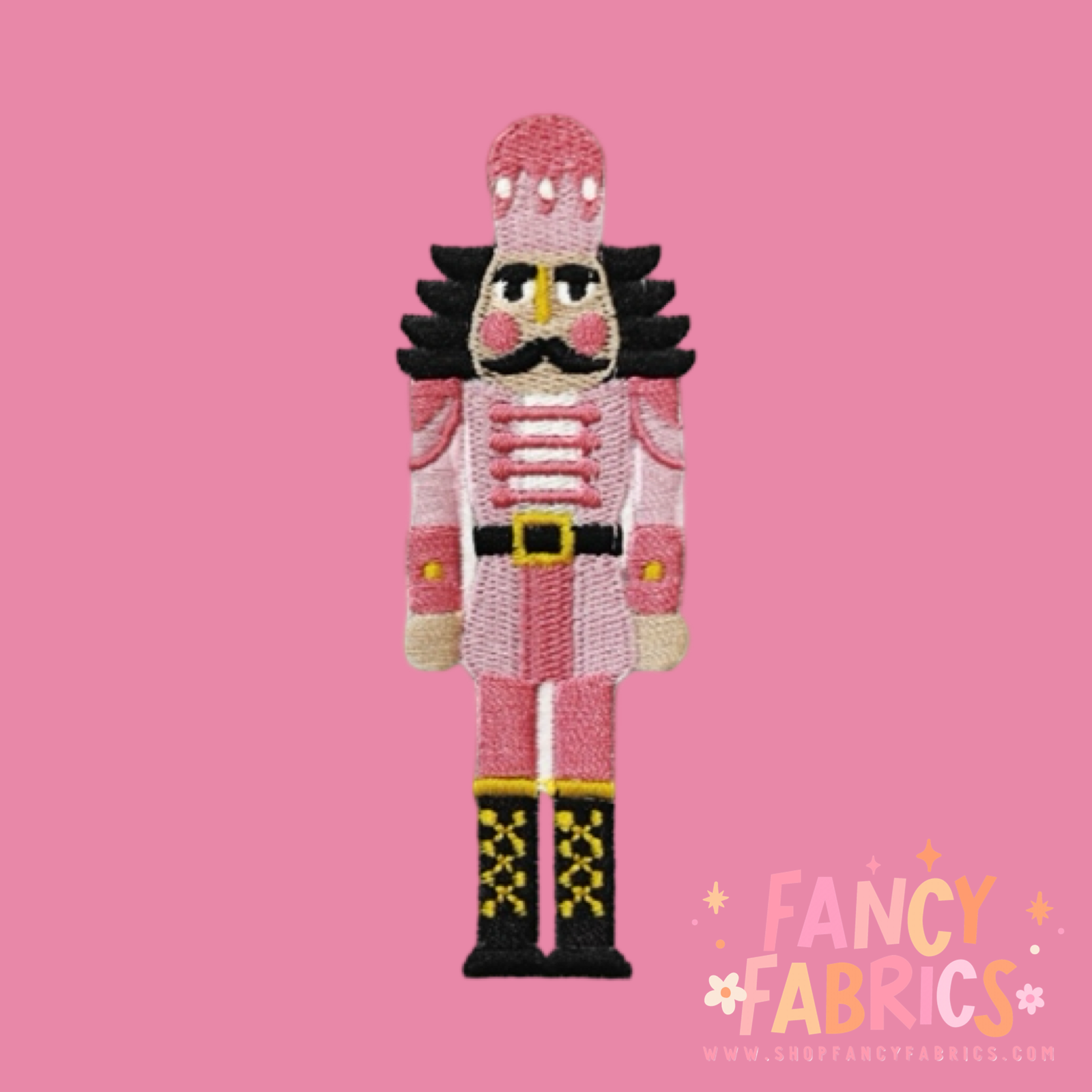 Pink Nutcracker | Iron On Patch